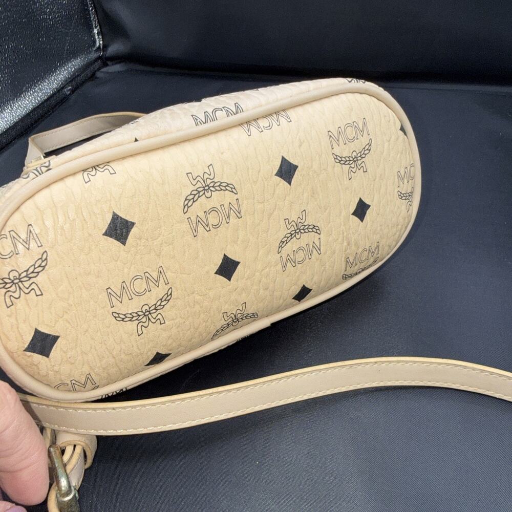 MCM PVC coated canvas Beige/252327MCM - Picture 7 of 16
